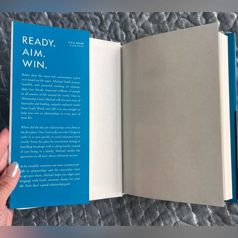 Relationship Goals by Michael Todd - New HB book
